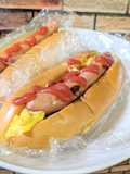 朝ごはんにも！たまご入りホットドック♪