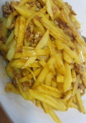 じゃがいもカレー炒め-レシピのメイン写真