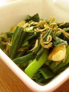 わけぎとじゃこの炒め物-レシピのメイン写真