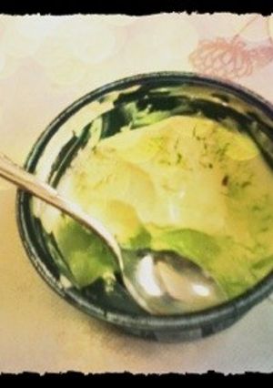 ＊簡単抹茶濃厚アイス＊-レシピのメイン写真