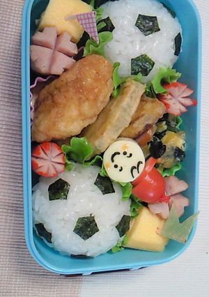 キャラ弁＊チーズで男の子-レシピのメイン写真