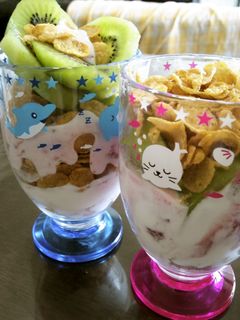 かってにヨーグルトパフェ☆-レシピのメイン写真