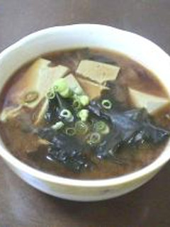 ♪黒ゴマ入り豆腐のおみそ汁♪-レシピのメイン写真