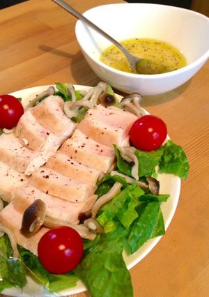 ❀°.鶏胸肉のイタリアン肉サラダ.°❀-レシピのメイン写真