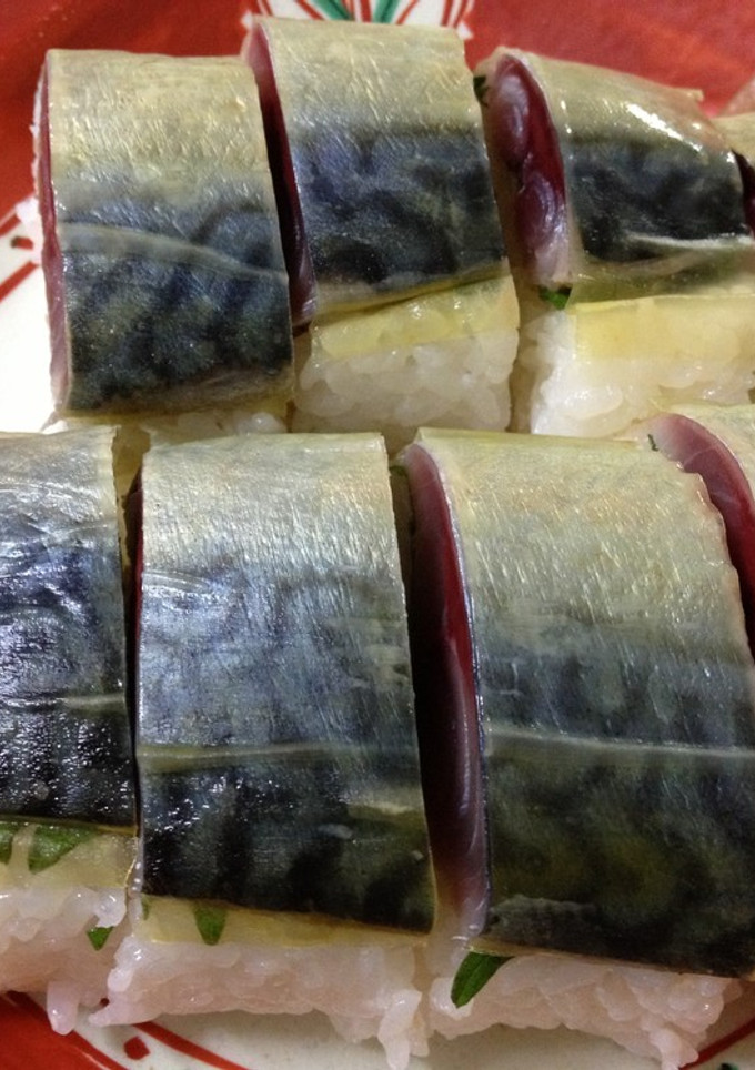お家で作ろう！鯖寿司♬-レシピのメイン写真