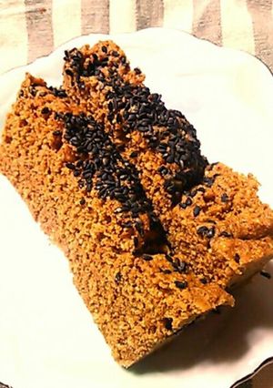 雁月風*レンジde素朴な米ぬか蒸しケーキ-レシピのメイン写真