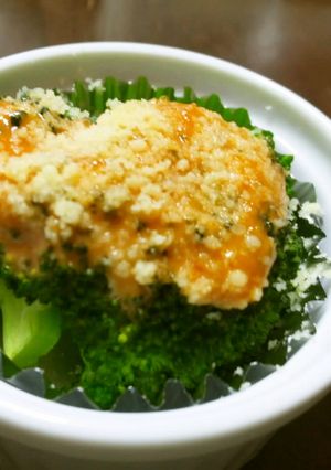 ♪ブロッコリーのオーロラ粉チーズ焼き♪-レシピのメイン写真