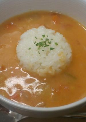 ミネストローネでトマトクリームシチュー-レシピのメイン写真