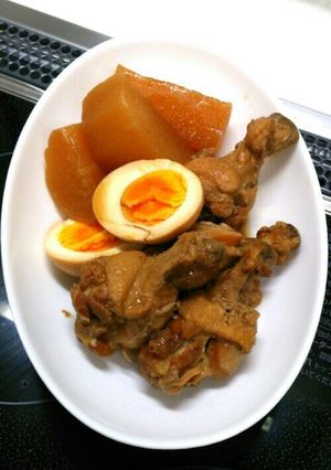 体元気！鶏手羽元と大根のお酢煮-レシピのメイン写真