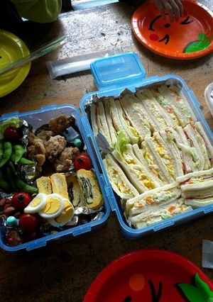 サンドイッチ弁当-レシピのメイン写真