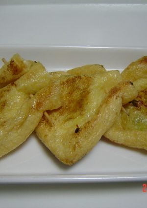 貝割れとチーズの袋詰焼き-レシピのメイン写真