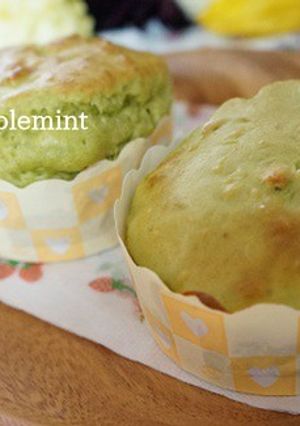 油不使用のヘルシー抹茶カップケーキ-レシピのメイン写真