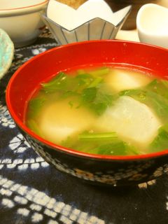 *朝食に*カブの味噌汁*-レシピのメイン写真