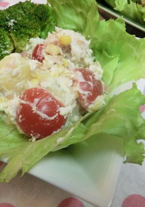 ごろごろ新じゃがのヨーグルトサラダ-レシピのメイン写真