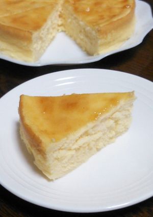 スフレチーズケーキ-レシピのメイン写真