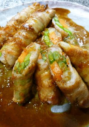 ダブルでp(^^)qスタミナ肉巻き!!-レシピのメイン写真