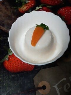 野菜ジュースのヨーグルトムース-レシピのメイン写真
