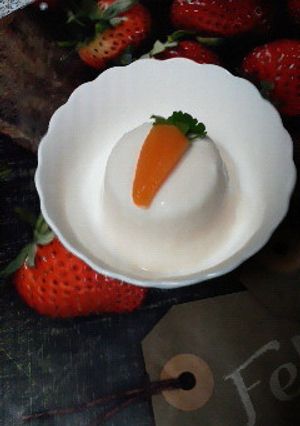 野菜ジュースのヨーグルトムース-レシピのメイン写真