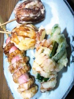ちくわの天ぷら四種 串天-レシピのメイン写真