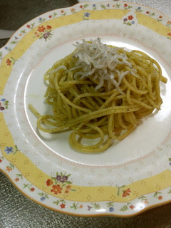 お茶としらすの和風パスタ-レシピのメイン写真