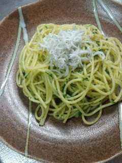 ほうれん草と味噌の和風パスタ-レシピのメイン写真