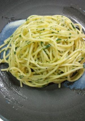 ほうれん草のジェノベーゼ風パスタ-レシピのメイン写真