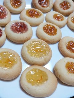 簡単ジャム乗せクッキー-レシピのメイン写真