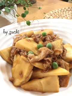 たけのこと豚肉のオイスター炒め-レシピのメイン写真