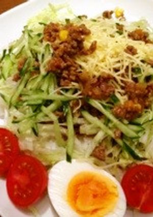 シーズニングミックスでタコライス-レシピのメイン写真