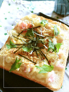 切り干し大根×ベーコンの和トースト-レシピのメイン写真