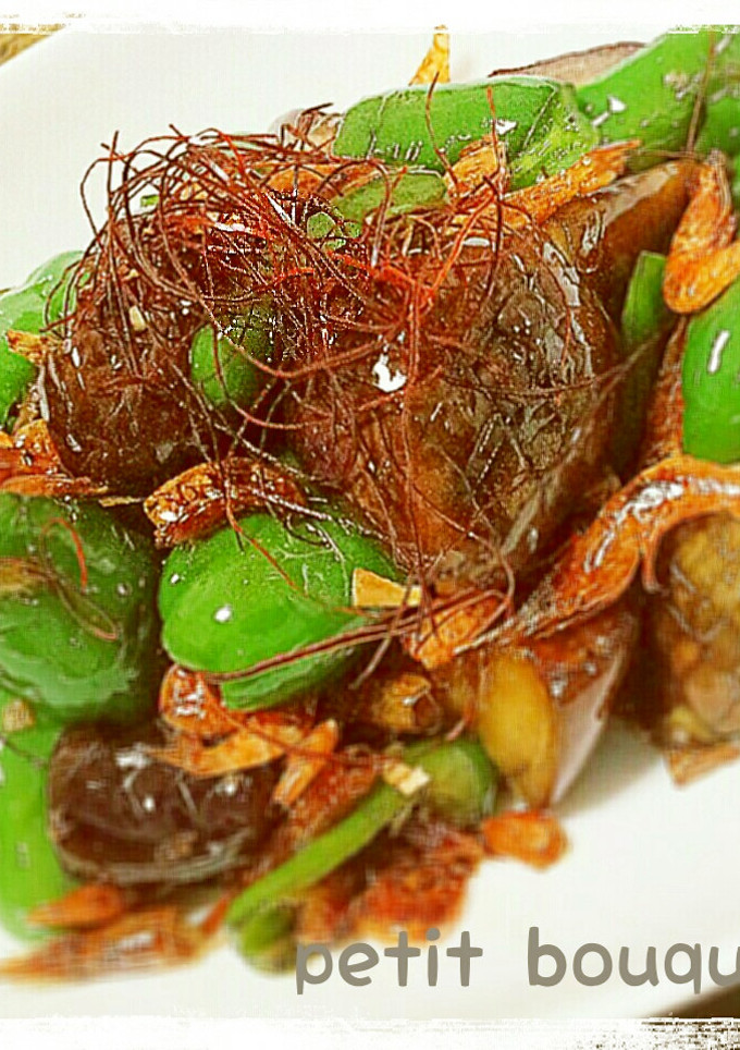 なすとピーマンと桜エビの香味炒め-レシピのメイン写真