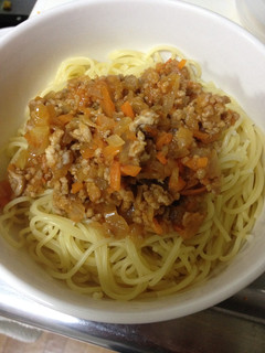 簡単ミートソーススパゲティ-レシピのメイン写真