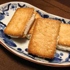 รูปของ フローズンヨーグルト　ビスケットサンド