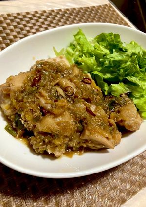 鶏肉とネギの甘辛ダレ-レシピのメイン写真