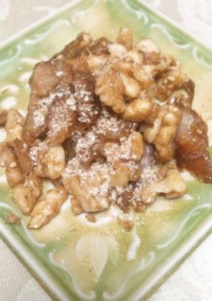 くさやとクルミの甘辛炒め-レシピのメイン写真