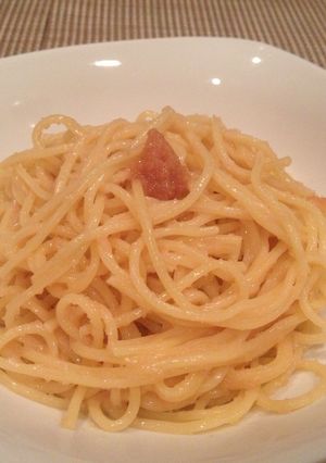 シンプルなのに濃厚！明太子パスタ！-レシピのメイン写真