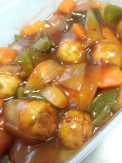 おから入り肉団子の甘酢あん♪-レシピのメイン写真