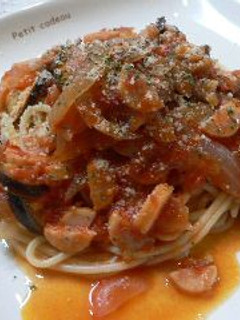 プチトマトとナスのパスタ-レシピのメイン写真