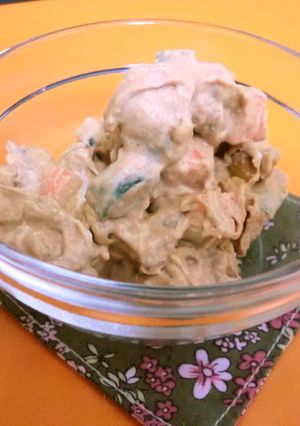 野菜を食べる納豆ヨーグルト-レシピのメイン写真