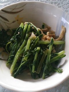 大根葉の炒めもの-レシピのメイン写真
