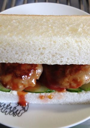 かんたんハンバーガー-レシピのメイン写真