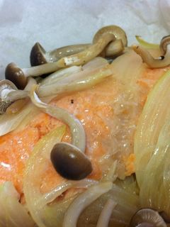 鮭の包み焼き-レシピのメイン写真