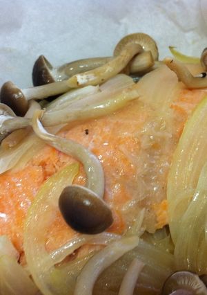 鮭の包み焼き-レシピのメイン写真