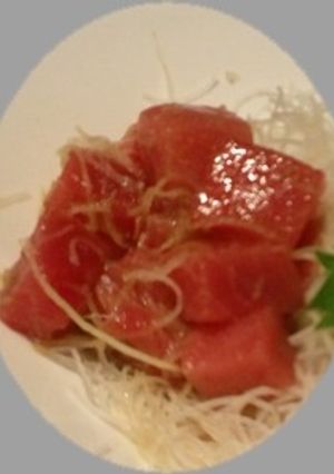 マグロのゆず胡椒和え-レシピのメイン写真
