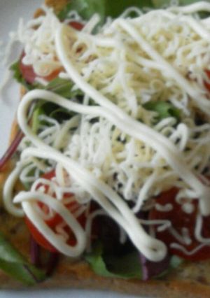 残り野菜のオープンサンド♪-レシピのメイン写真
