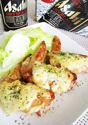 手羽先のマスタードチーズ焼き-レシピのメイン写真