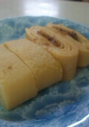 モチモチ♪おかかの卵巻き-レシピのメイン写真