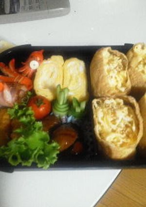 お弁当でタコさんウインナー♬＃1-レシピのメイン写真