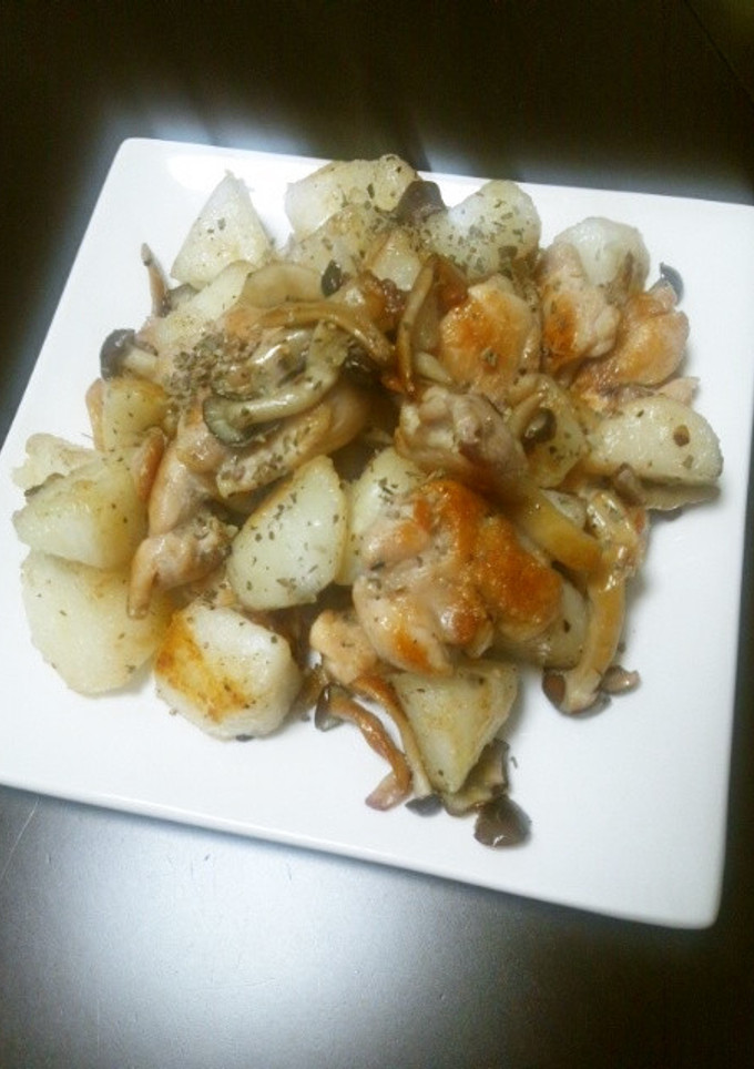 長芋と鶏のシャキシャキ炒め-レシピのメイン写真