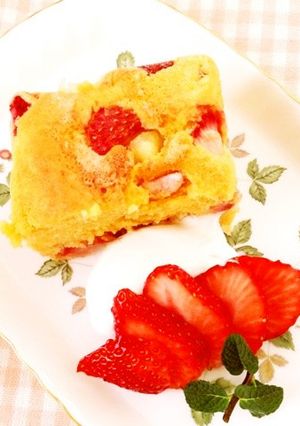イチゴのパウンドケーキ-レシピのメイン写真